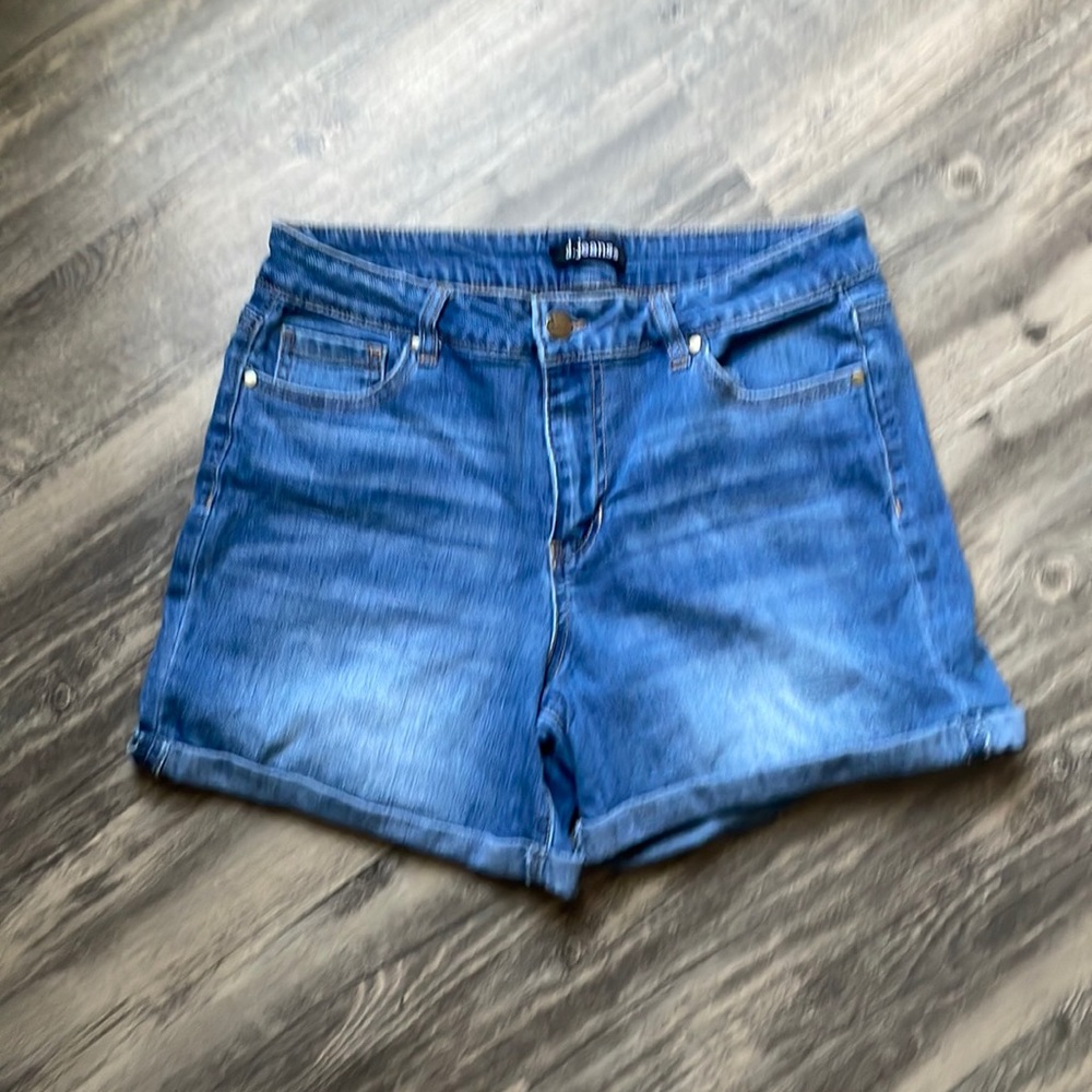 d.jeans, size 10, denim shorts.